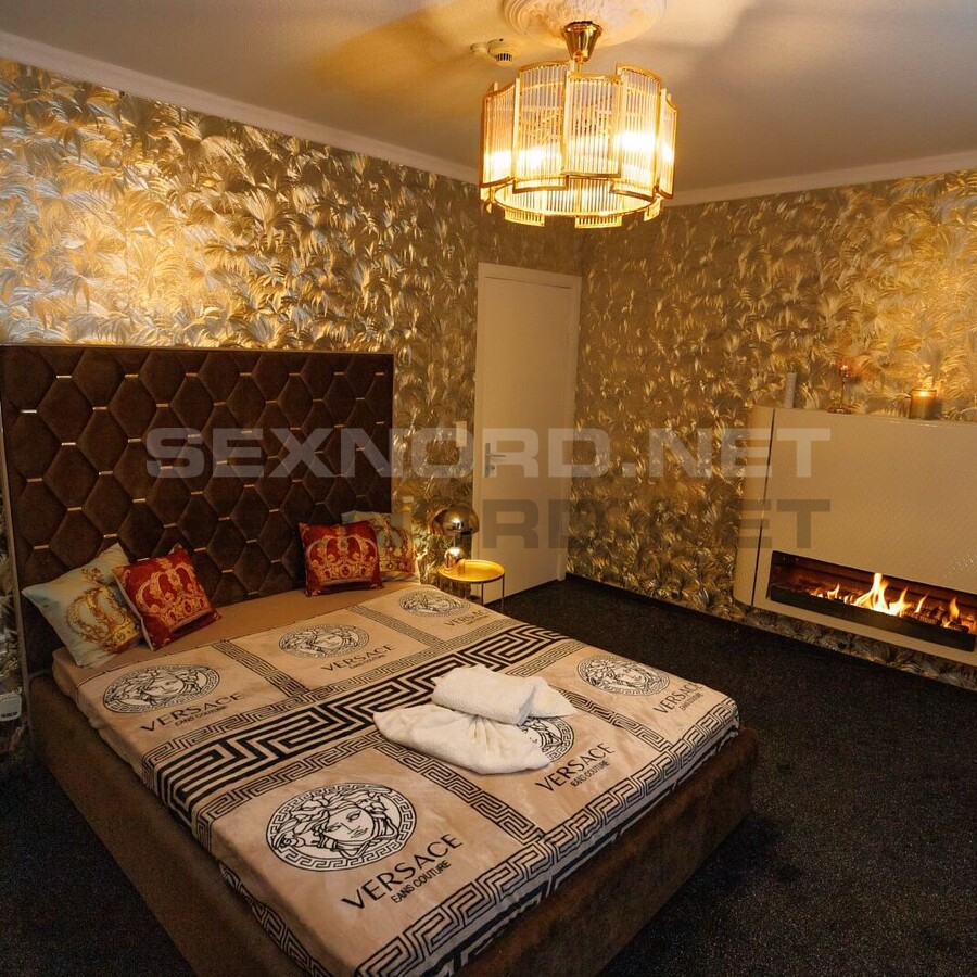 Goldene Suite mit Kamin